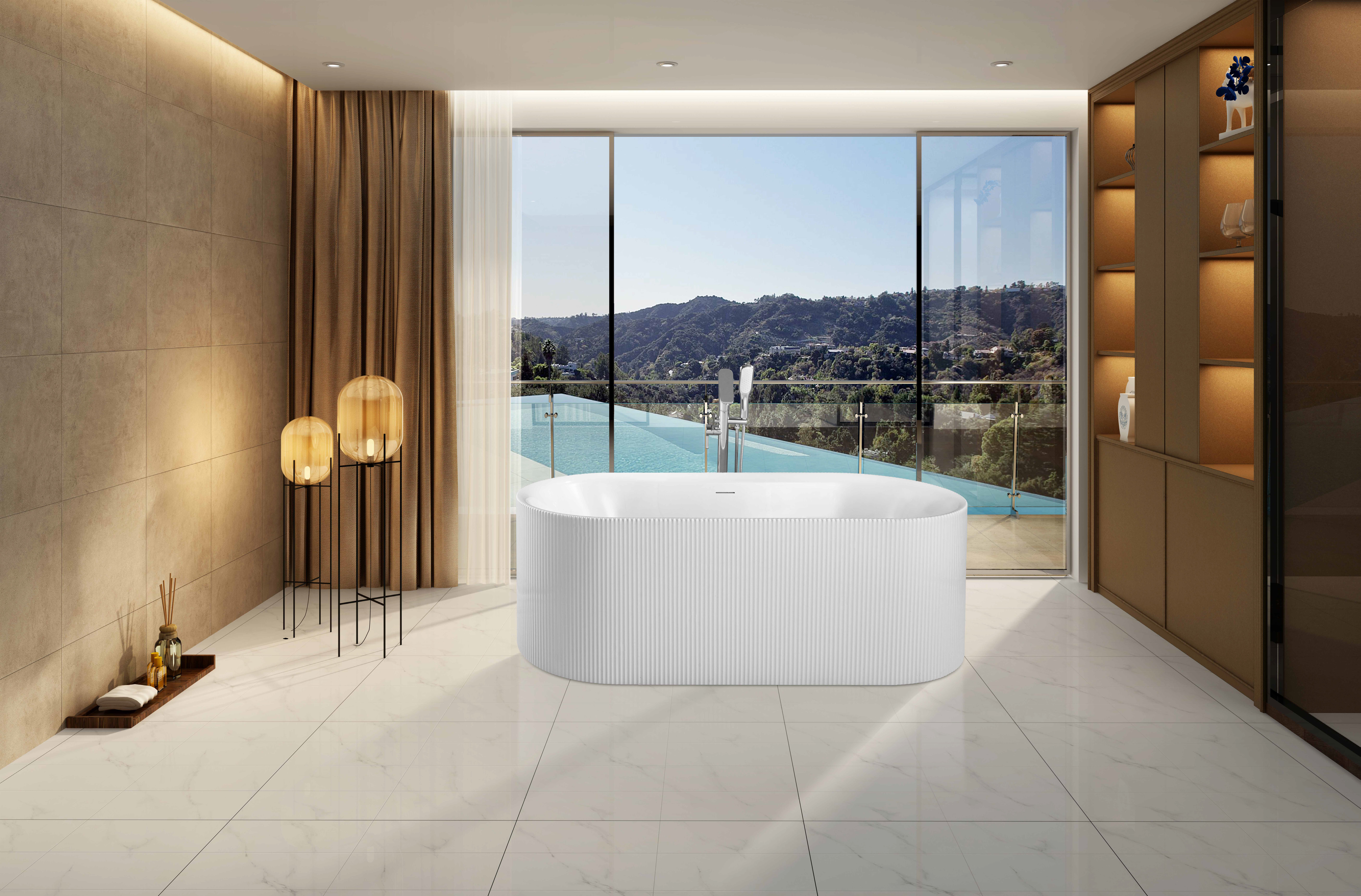SanCub showroom bathroom display